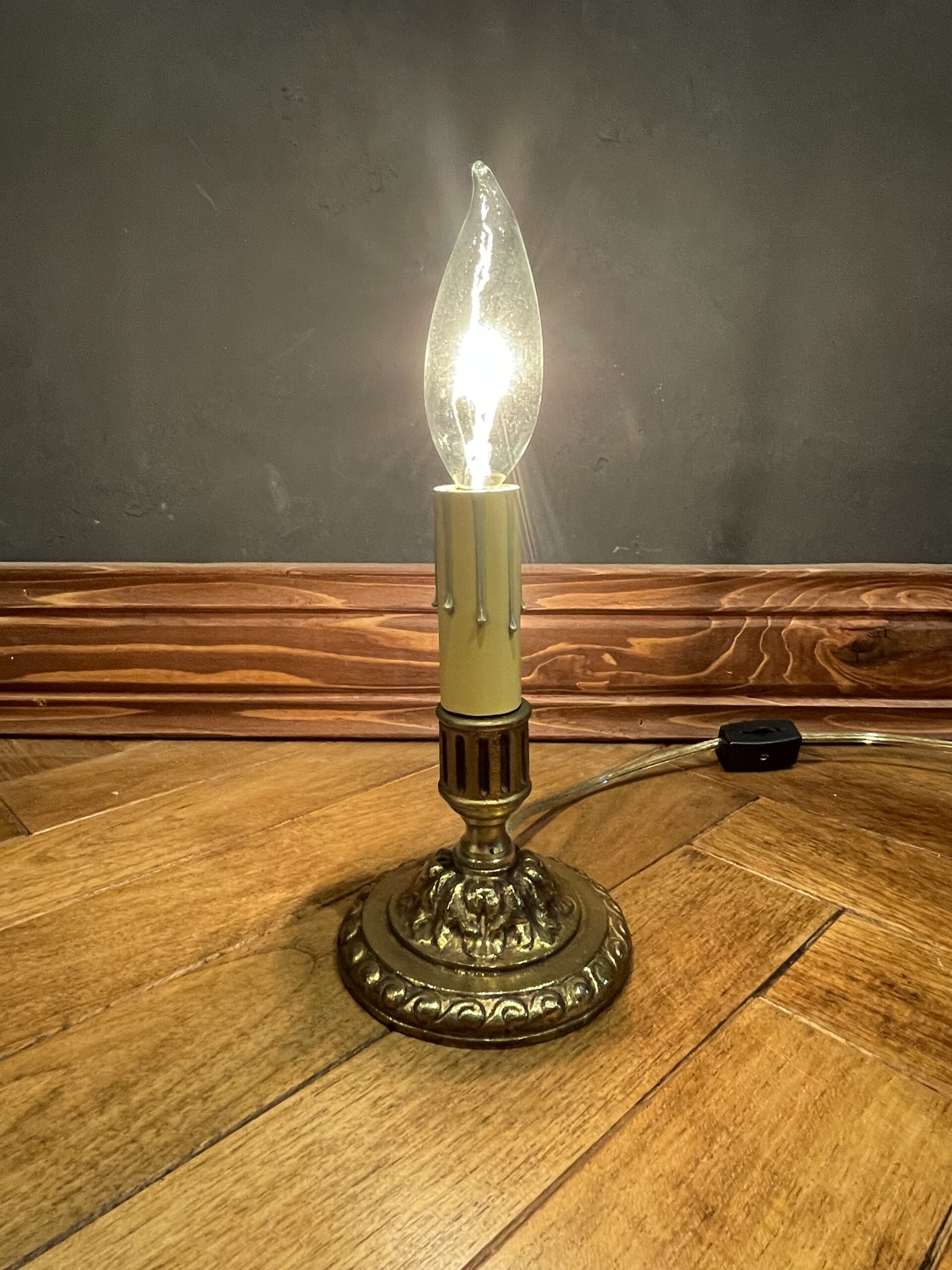 Brass mini table lamp 1灯 / ブラス ミニ テーブルランプ 1灯