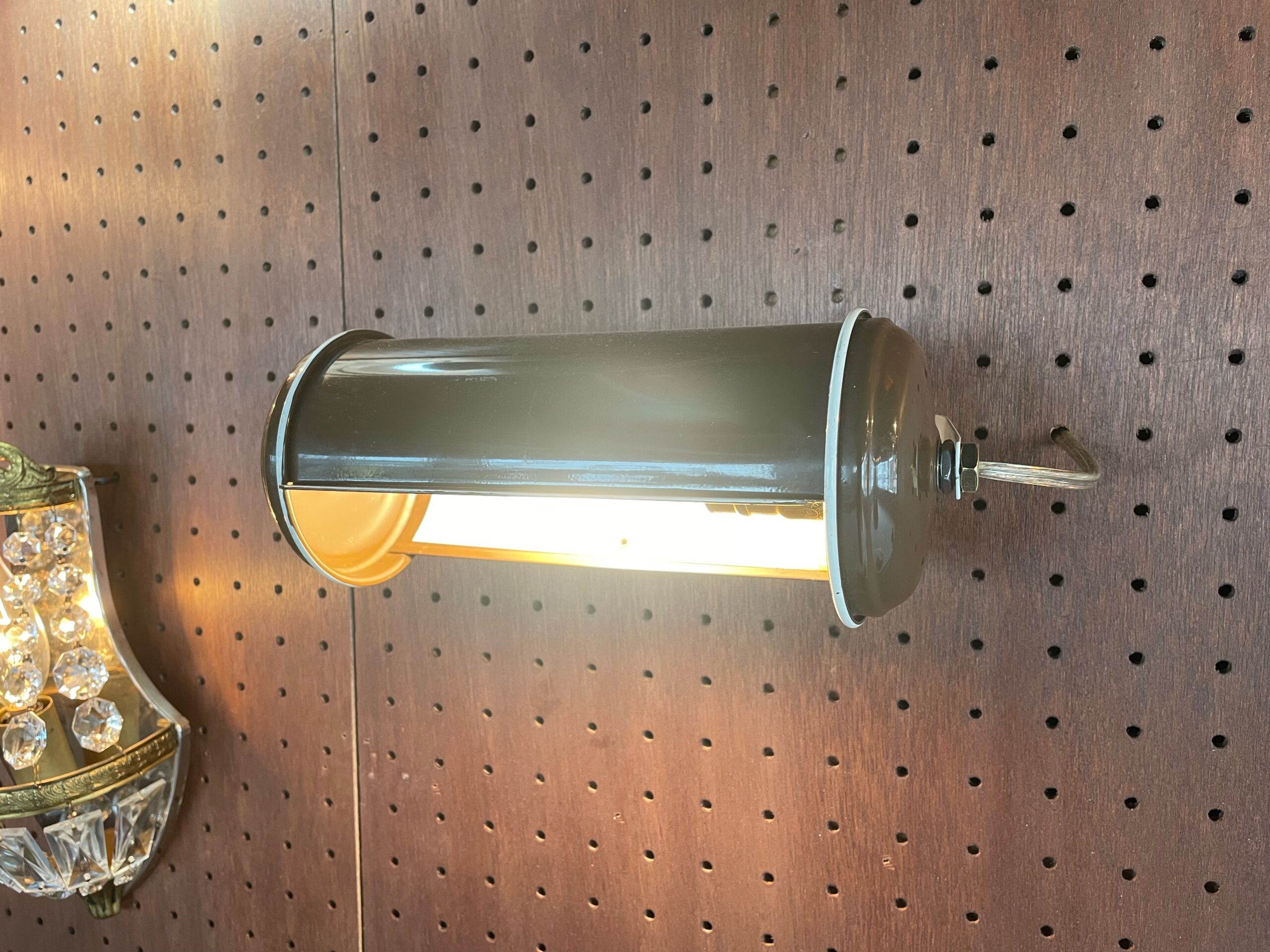 Brown night wall lamp 1灯 / ブラウン ナイトランプ ウォールランプ 1灯 - 画像 (3)
