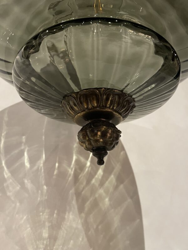 Gray glass shade lamp 1灯 / グレーガラスシェードランプ 1灯 - 画像 (7)