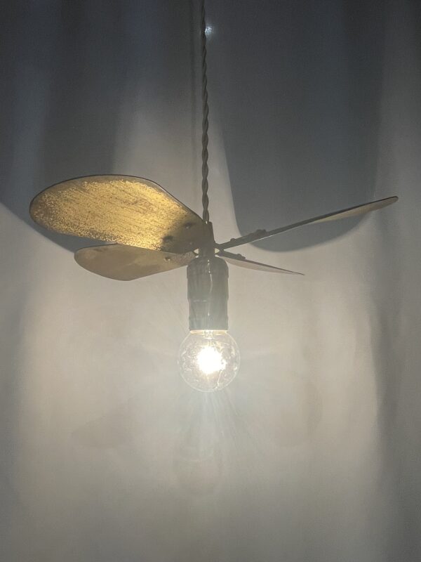 Brass propeller pendant lamp 1灯 / ブラスプロペラ ペンダントランプ 1灯 (複製)