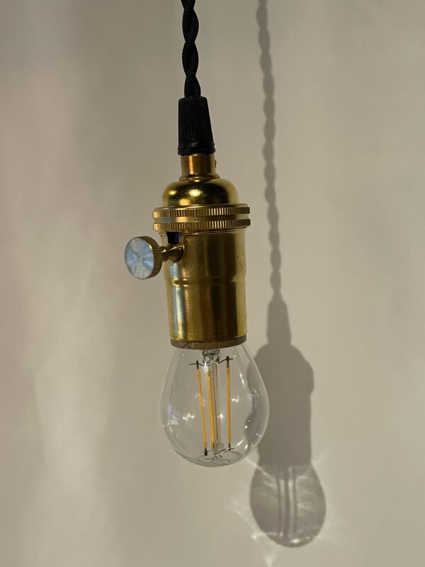 Brass pendant lamp 1灯 / ブラスペンダントランプ 1灯 - 画像 (11)