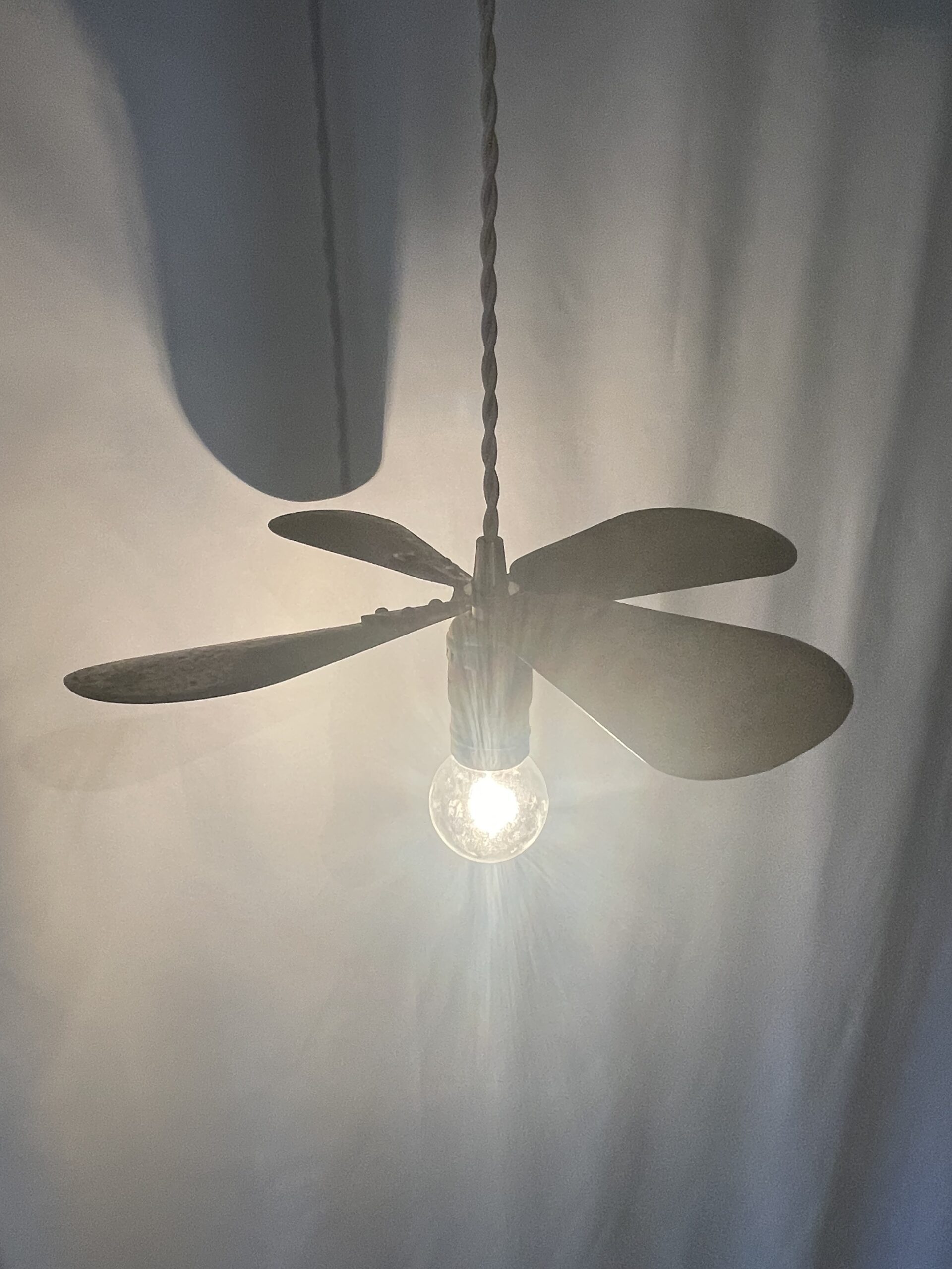 Brass propeller pendant lamp 1灯 / ブラスプロペラ ペンダントランプ 1灯 - 画像 (2)