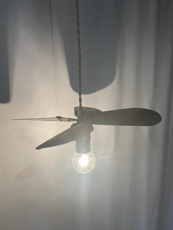 Brass propeller pendant lamp 1灯 / ブラスプロペラ ペンダントランプ 1灯 (複製) - 画像 (2)