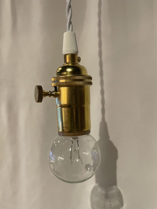 Brass pendant lamp 1灯 / ブラスペンダントランプ 1灯 - 画像 (3)