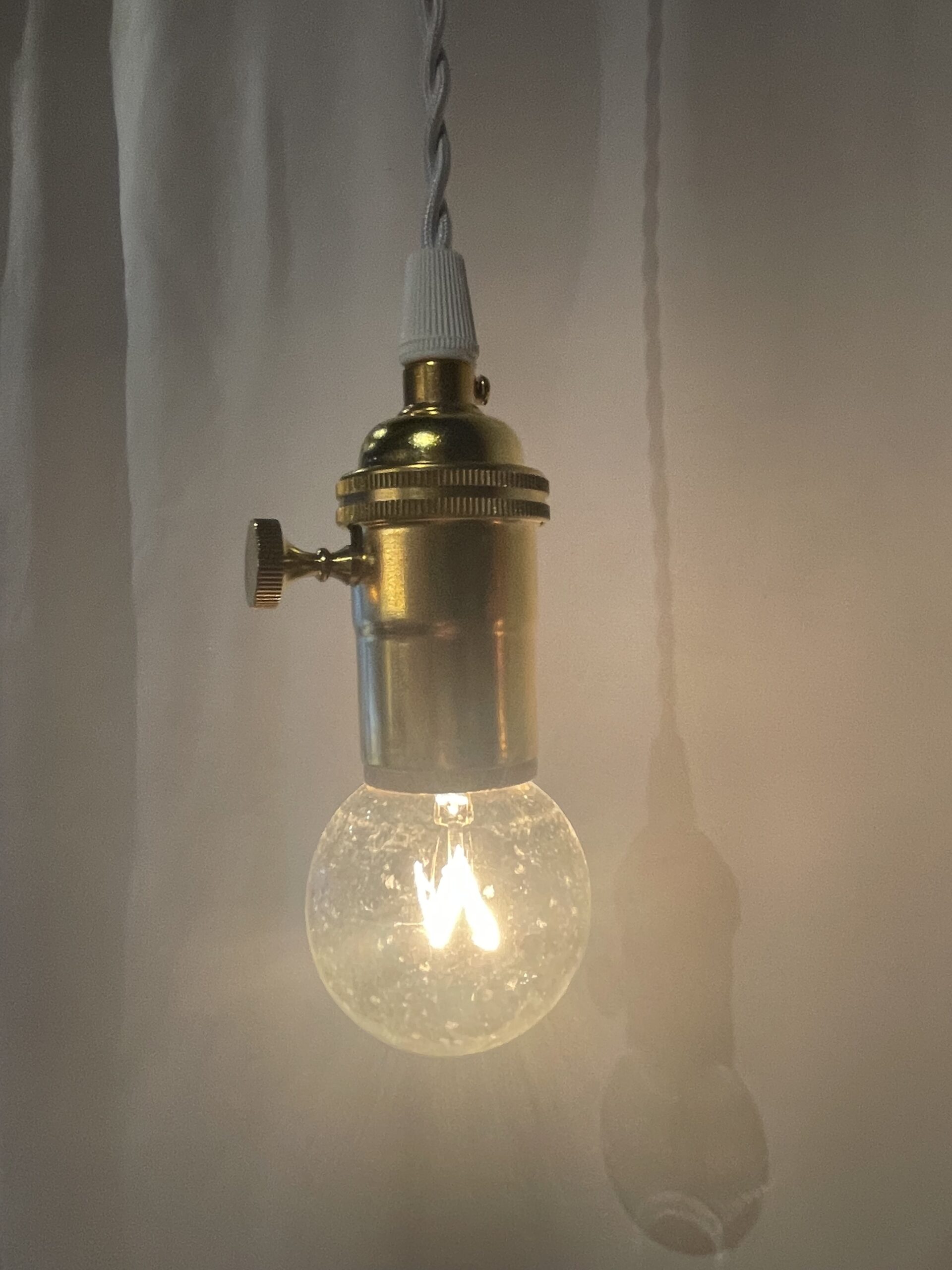 Brass pendant lamp 1灯 / ブラスペンダントランプ 1灯 - 画像 (4)