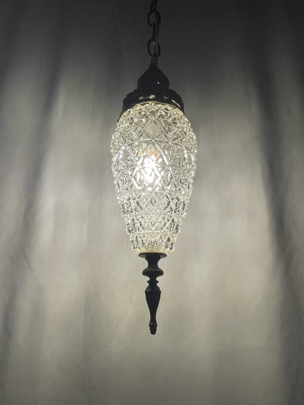 Clear glass shade lamp 1灯 / クリアガラスシェードランプ 1灯 - 画像 (5)
