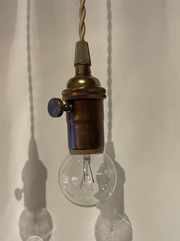 Brass pendant lamp 1灯 / ブラスペンダントランプ 1灯 - 画像 (5)