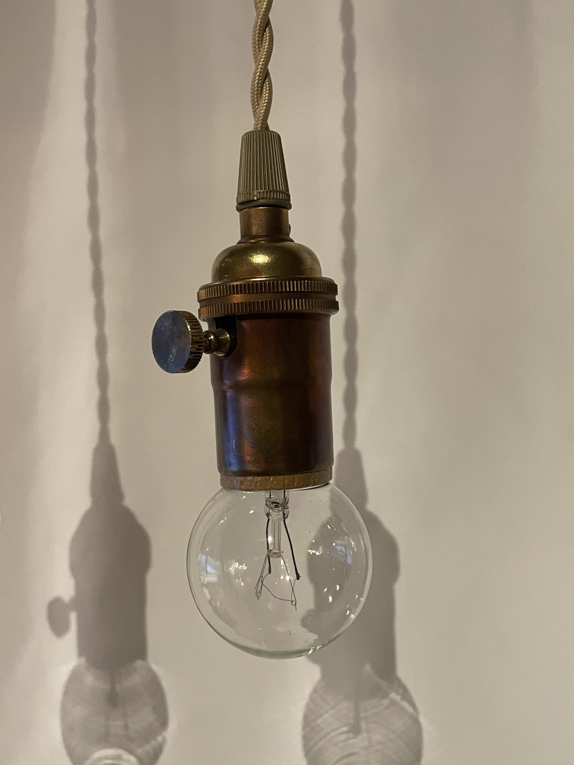 Brass pendant lamp 1灯 / ブラスペンダントランプ 1灯 - 画像 (5)