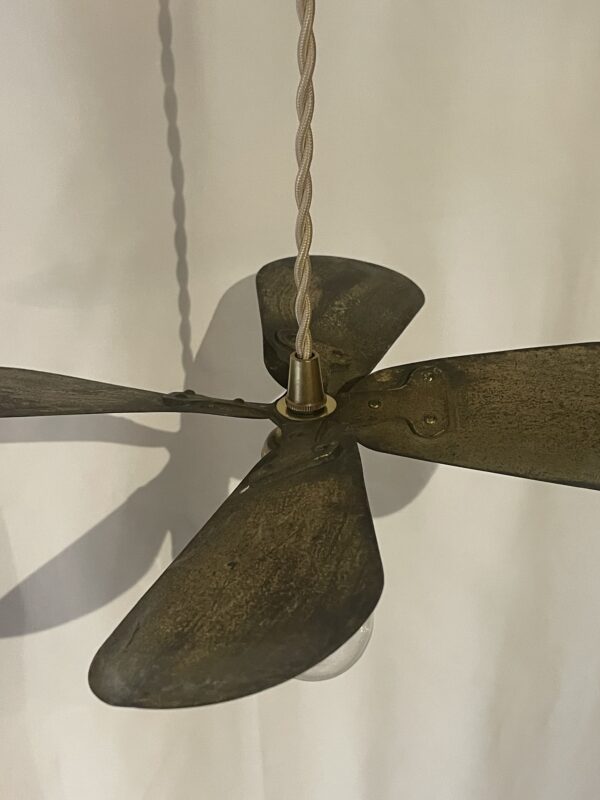 Brass propeller pendant lamp 1灯 / ブラスプロペラ ペンダントランプ 1灯 (複製) - 画像 (5)