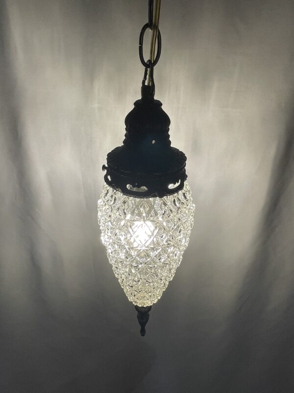 Clear glass shade lamp 1灯 / クリアガラスシェードランプ 1灯 - 画像 (6)