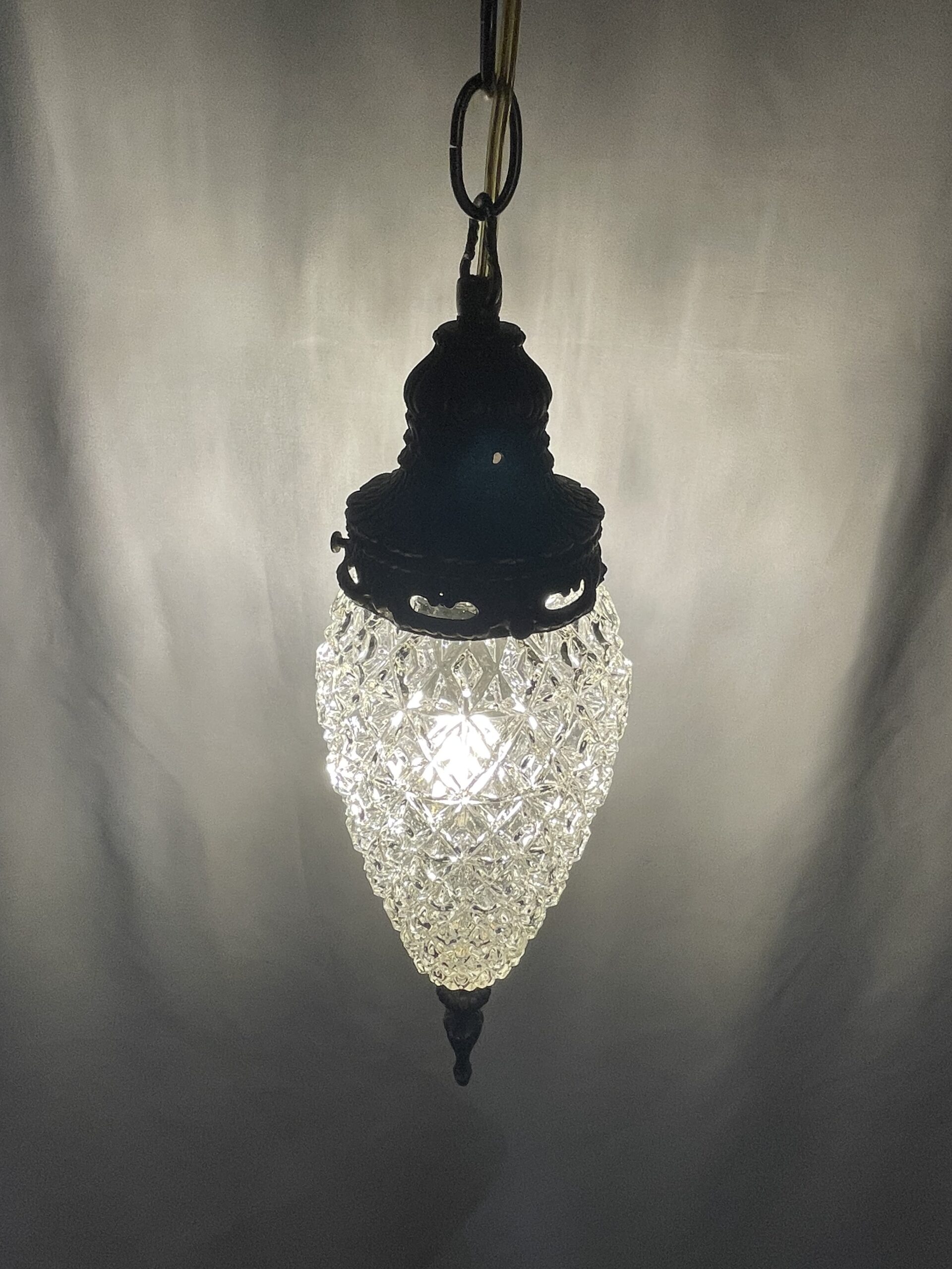 Clear glass shade lamp 1灯 / クリアガラスシェードランプ 1灯 - 画像 (6)