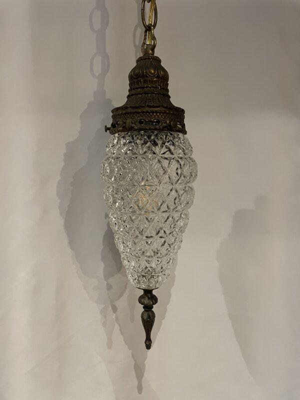 Clear glass shade lamp 1灯 / クリアガラスシェードランプ 1灯 - 画像 (7)