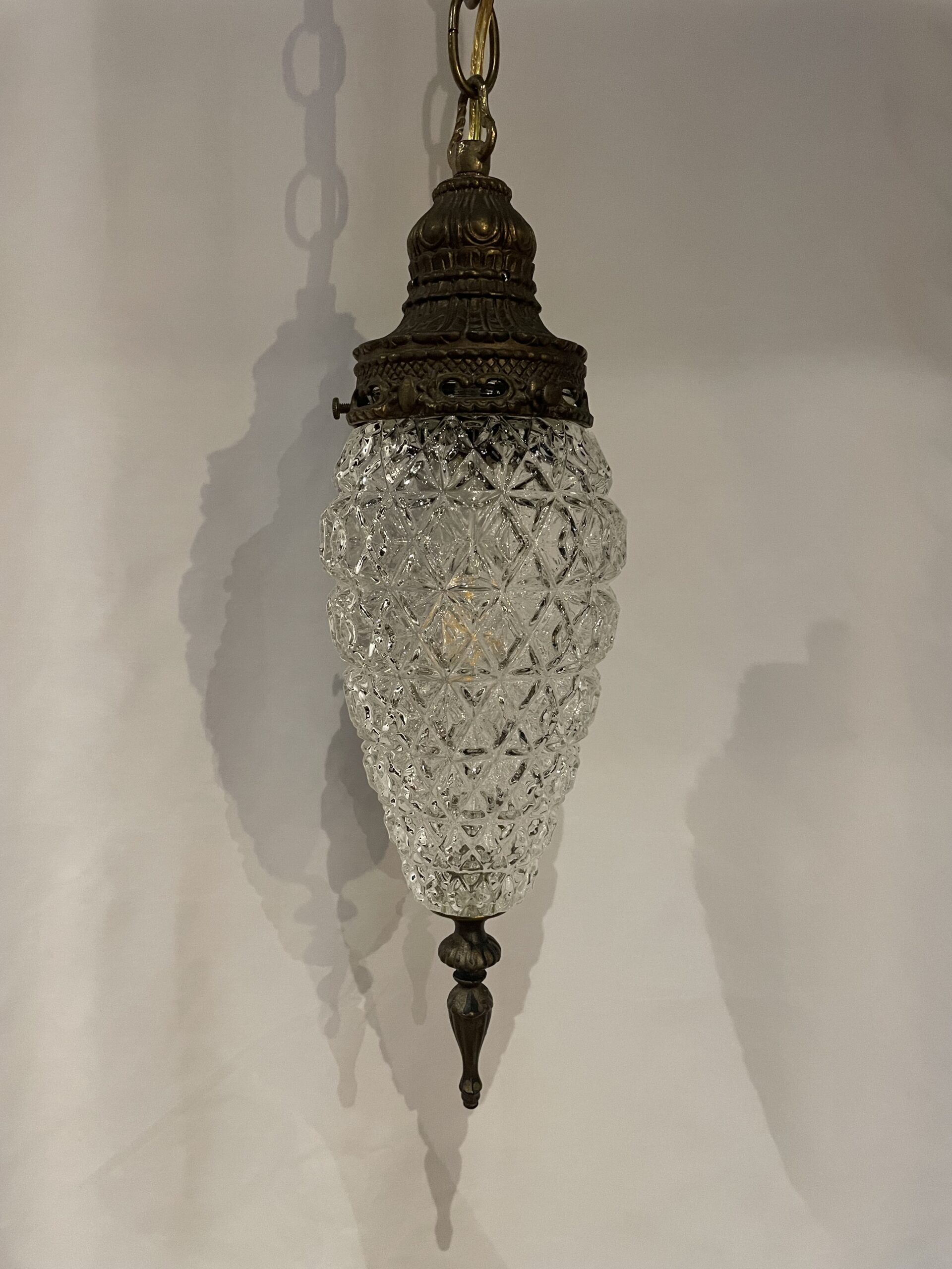 Clear glass shade lamp 1灯 / クリアガラスシェードランプ 1灯 - 画像 (7)
