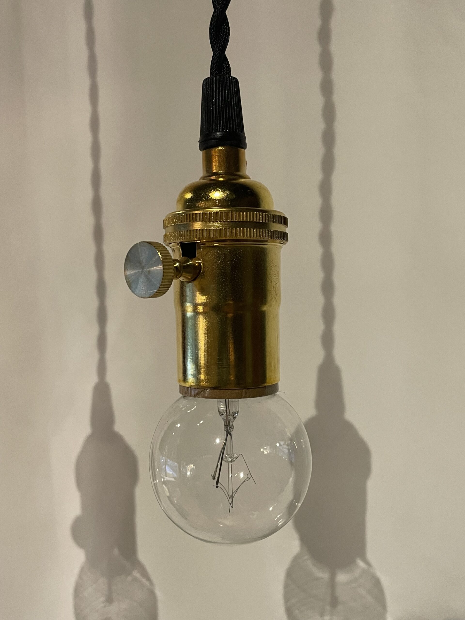 Brass pendant lamp 1灯 / ブラスペンダントランプ 1灯 - 画像 (7)