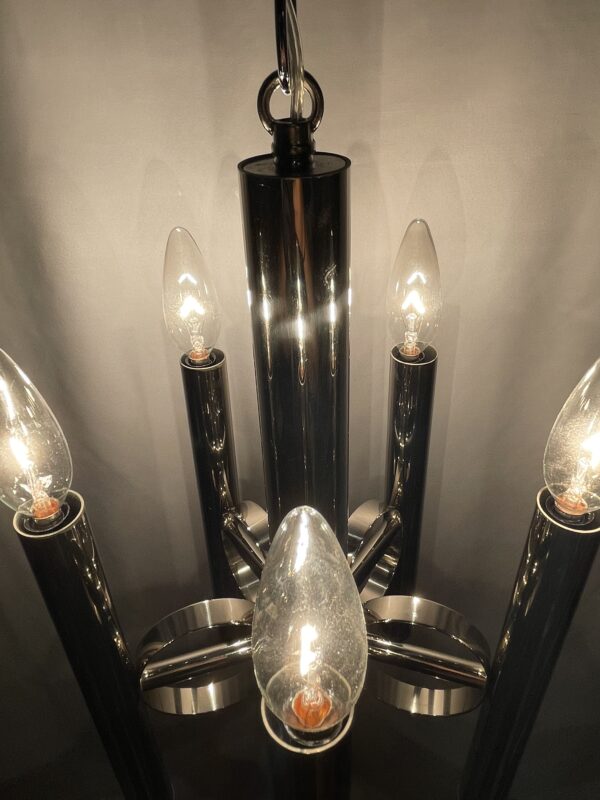 Chrome chandelier 5灯 / クロム シャンデリア 5灯 - 画像 (5)