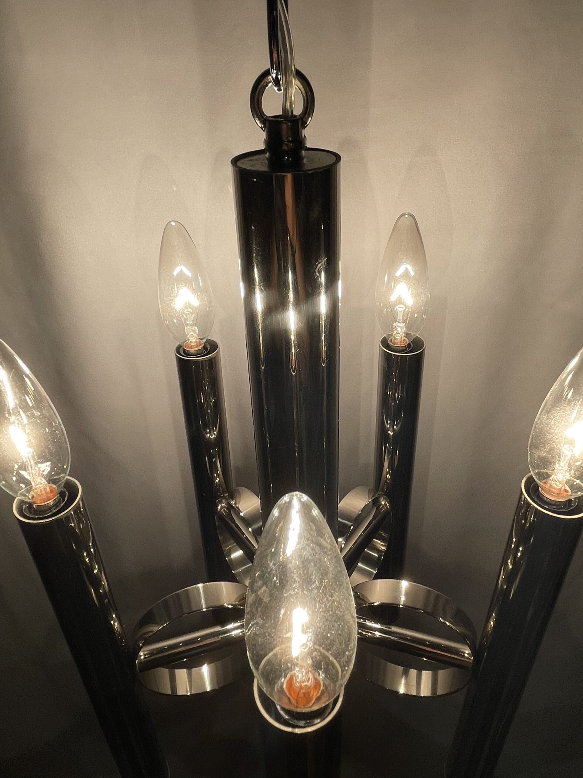 Chrome chandelier 5灯 / クロム シャンデリア 5灯 - 画像 (5)