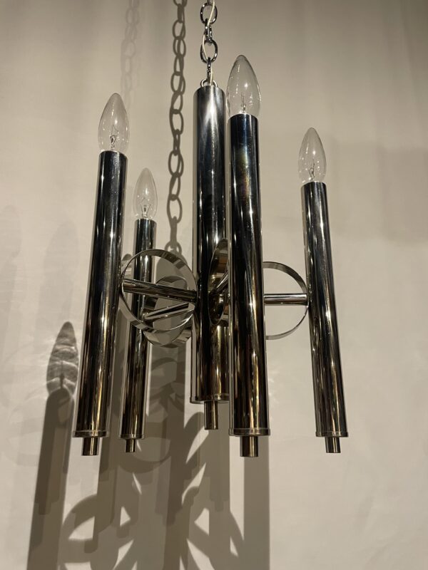 Chrome chandelier 5灯 / クロム シャンデリア 5灯 - 画像 (7)