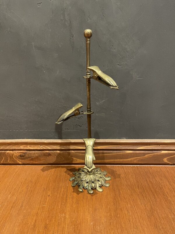 Brass hand clip stand / ブラス ハンドクリップ スタンド - 画像 (2)