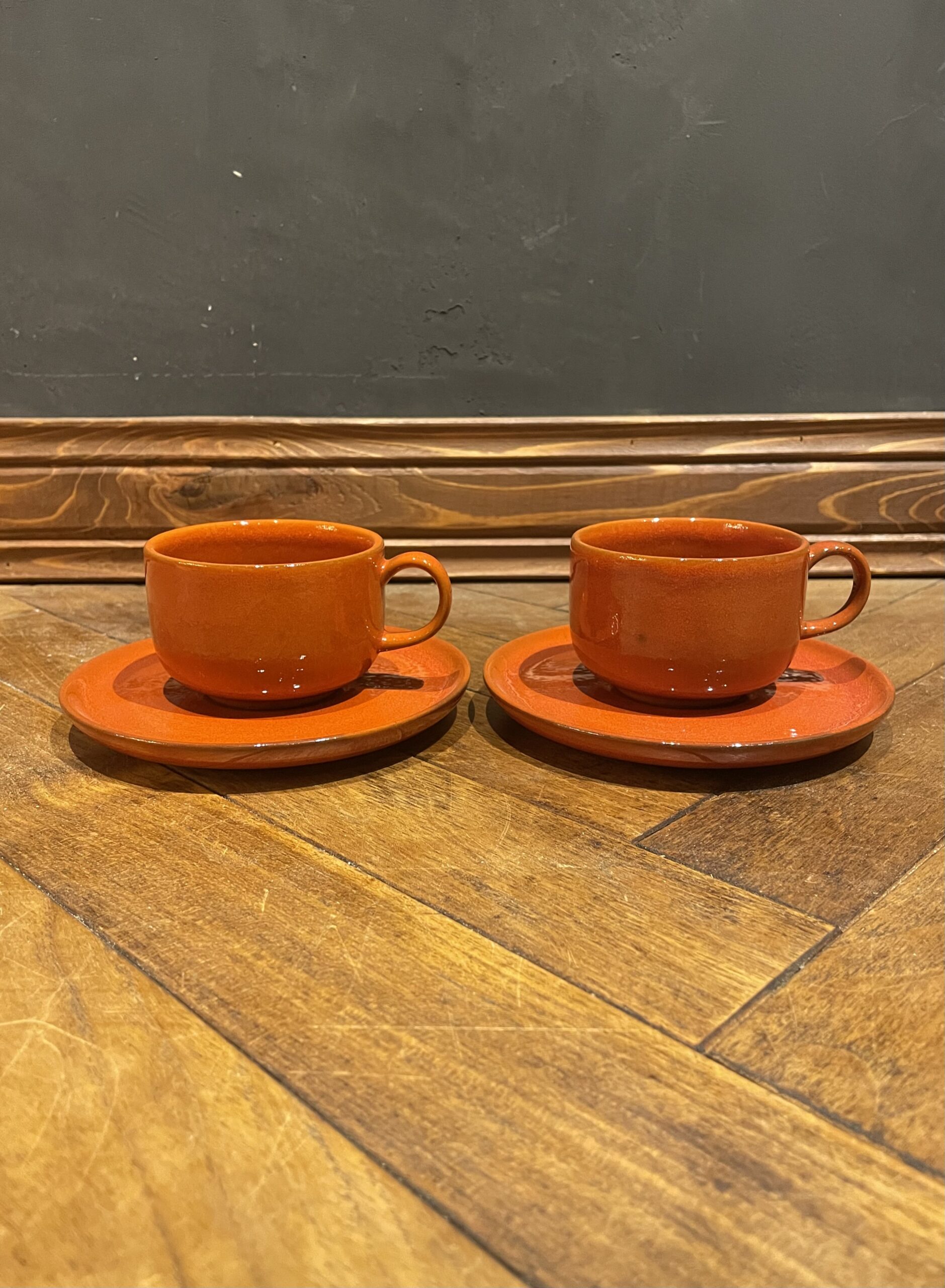 "Melitta" Ceracron cup & saucer 2P set / "メリタ"セラクロン カップ & ソーサー 2Pセット