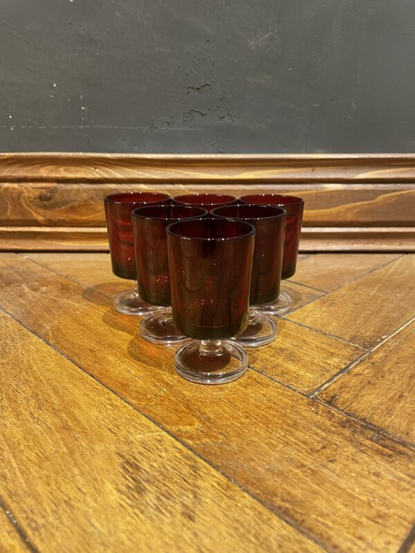 Luminarc Cavalier shot glass 6P set / リュミナルク キャバリエ ショットグラス 6個セット