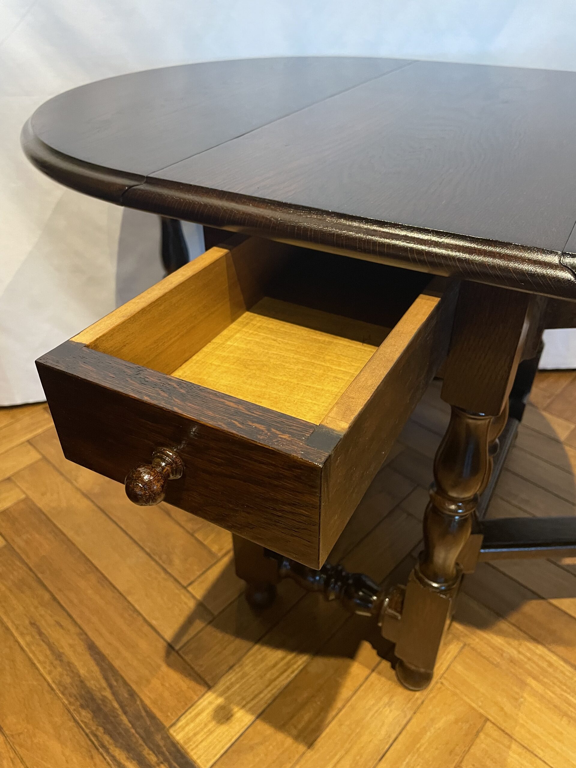Gateleg table / ゲートレッグテーブル - 画像 (4)