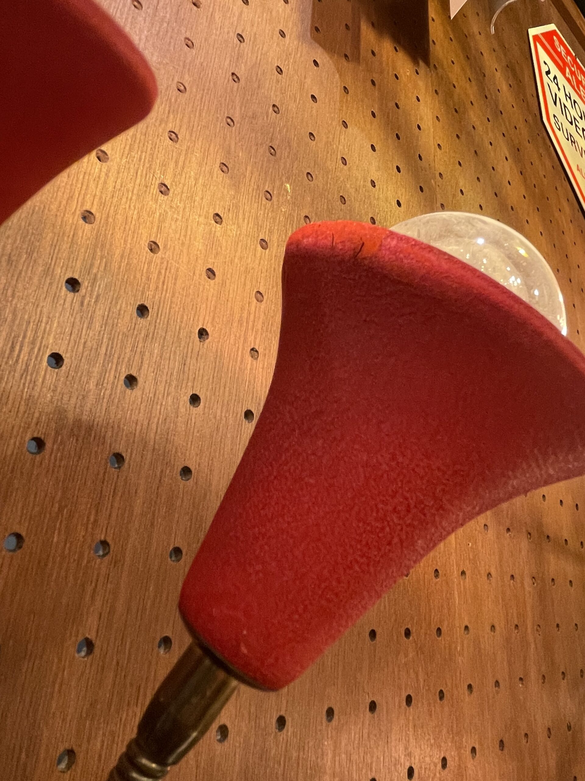 Red cone shade lamp 2灯 / レッド コーンシェード ランプ 2灯 - 画像 (10)