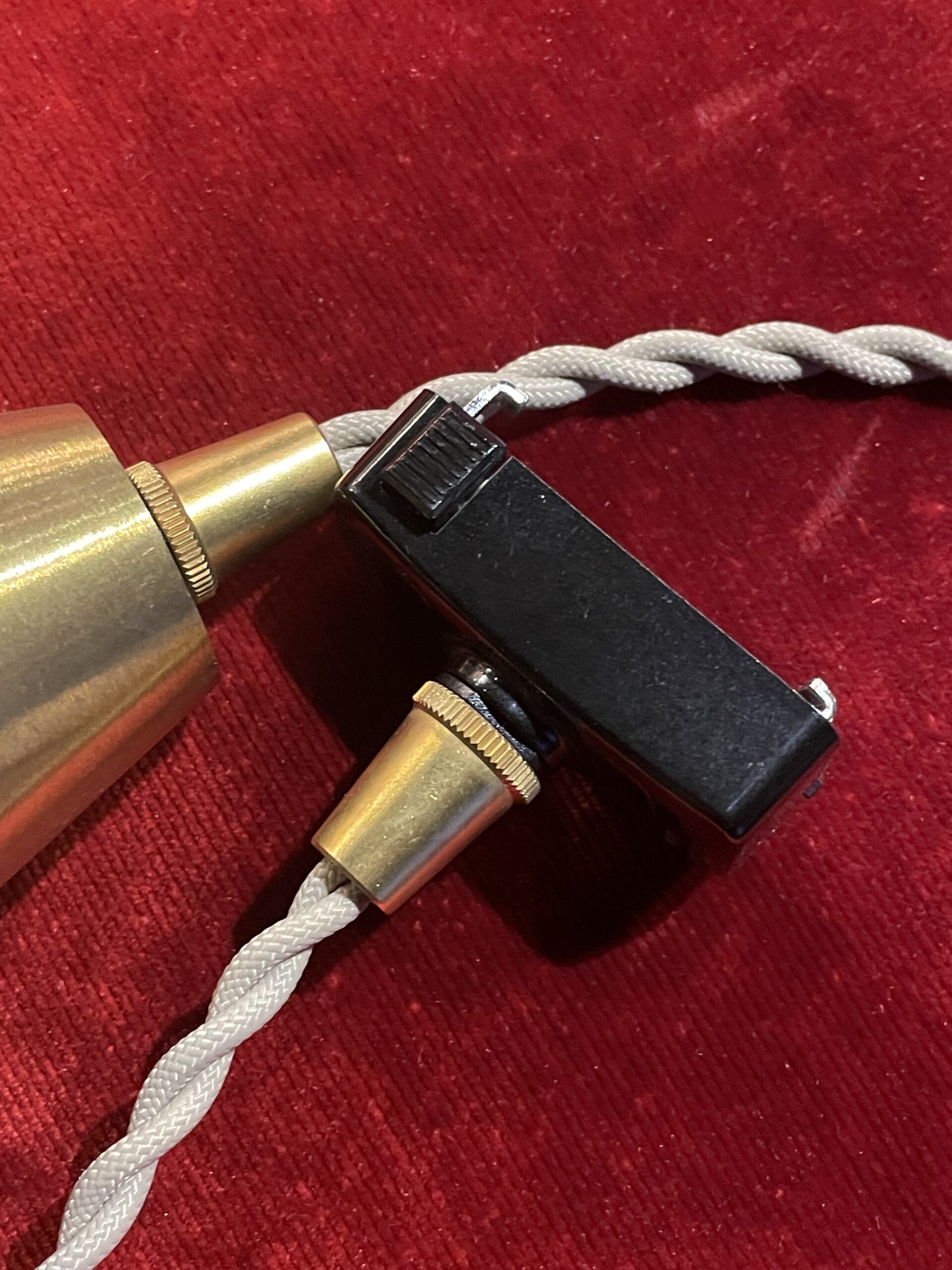 Cast brass cone lamp 1灯 / キャストブラス コーンランプ - 画像 (5)