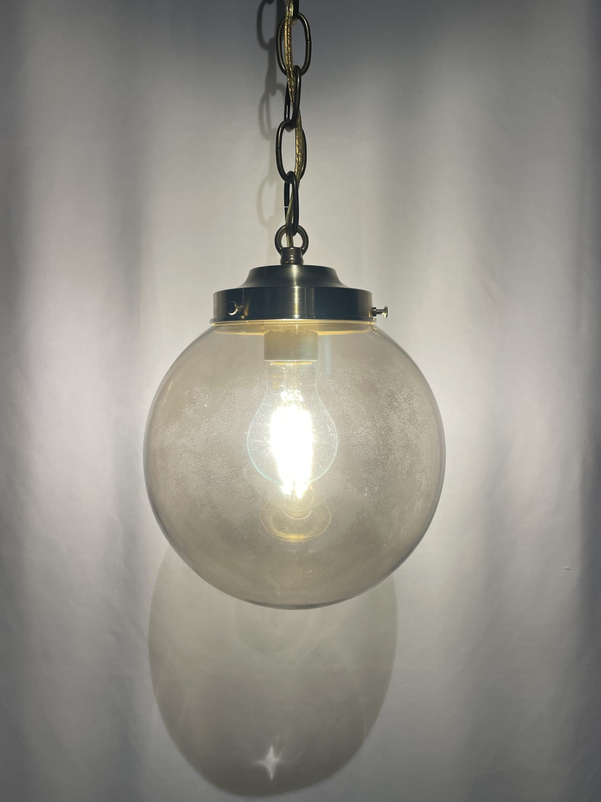 Smoked glass shade lamp M 1灯 / スモークガラスシェードランプ M 1灯