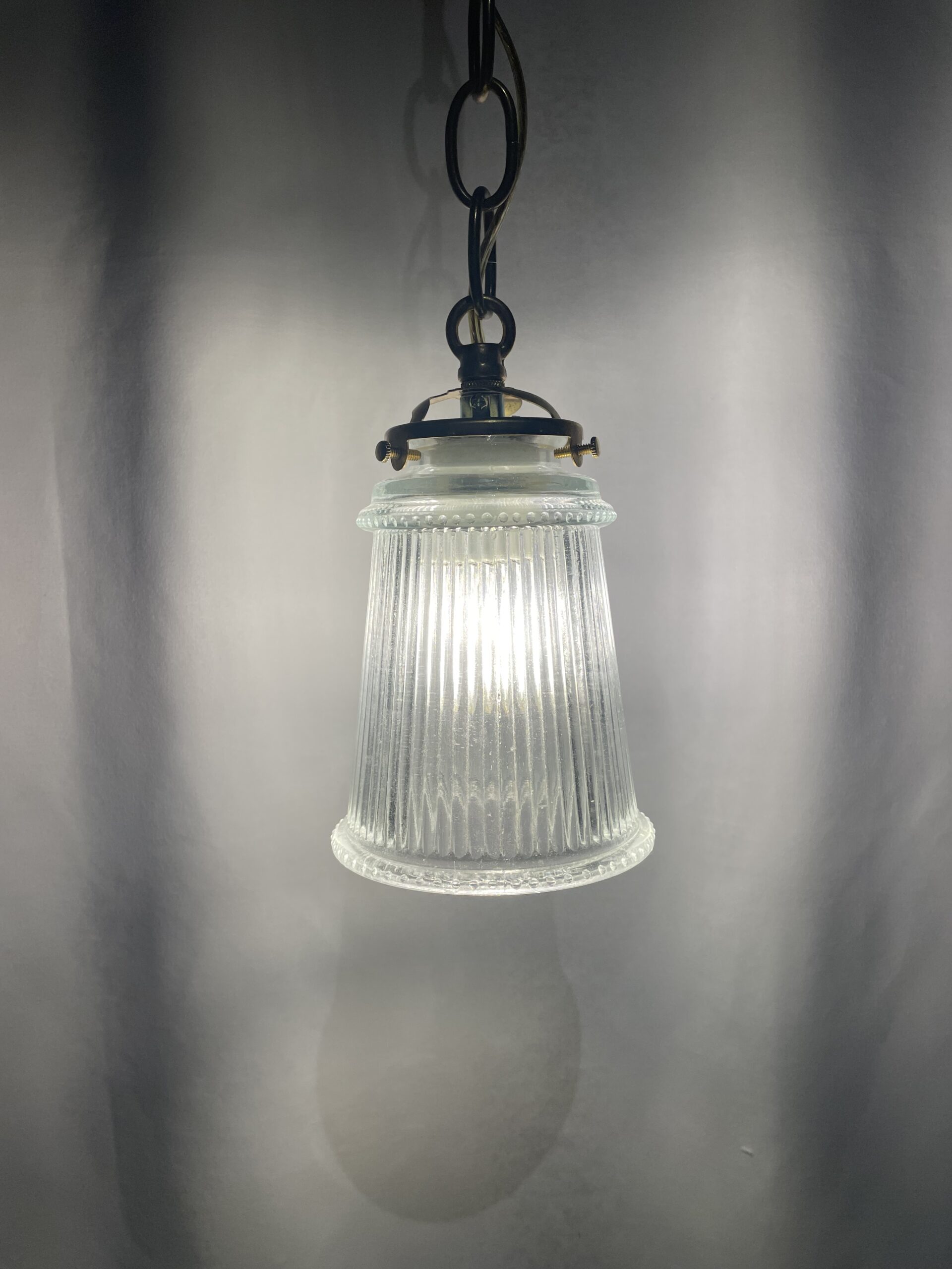 Clear glass shade lamp 1灯 / クリアガラスシェードランプ 1灯