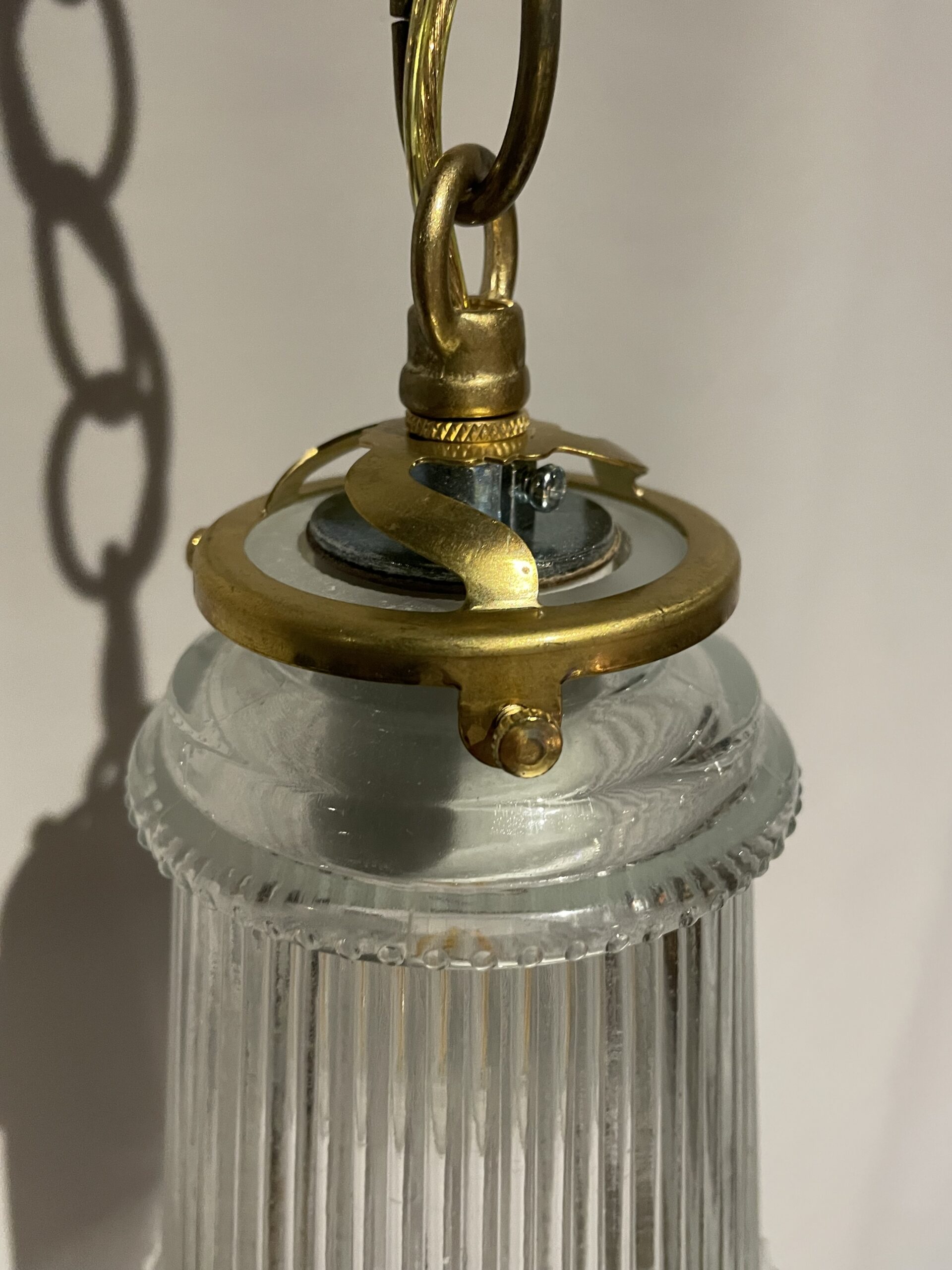 Clear glass shade lamp 1灯 / クリアガラスシェードランプ 1灯 - 画像 (5)