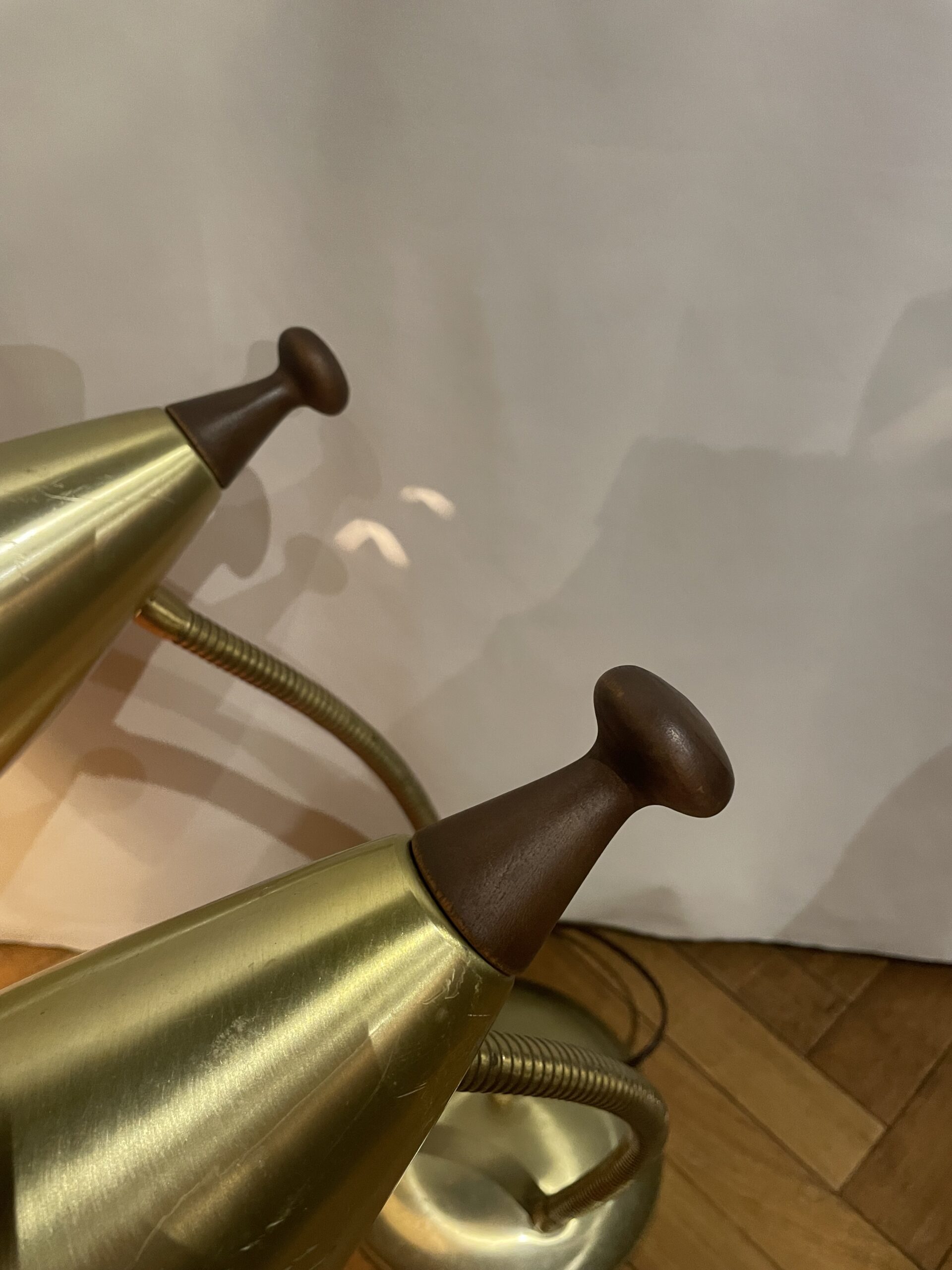 Aluminum gooseneck table lamp 2灯 / アルミ グースネック テーブルランプ 2灯 - 画像 (10)