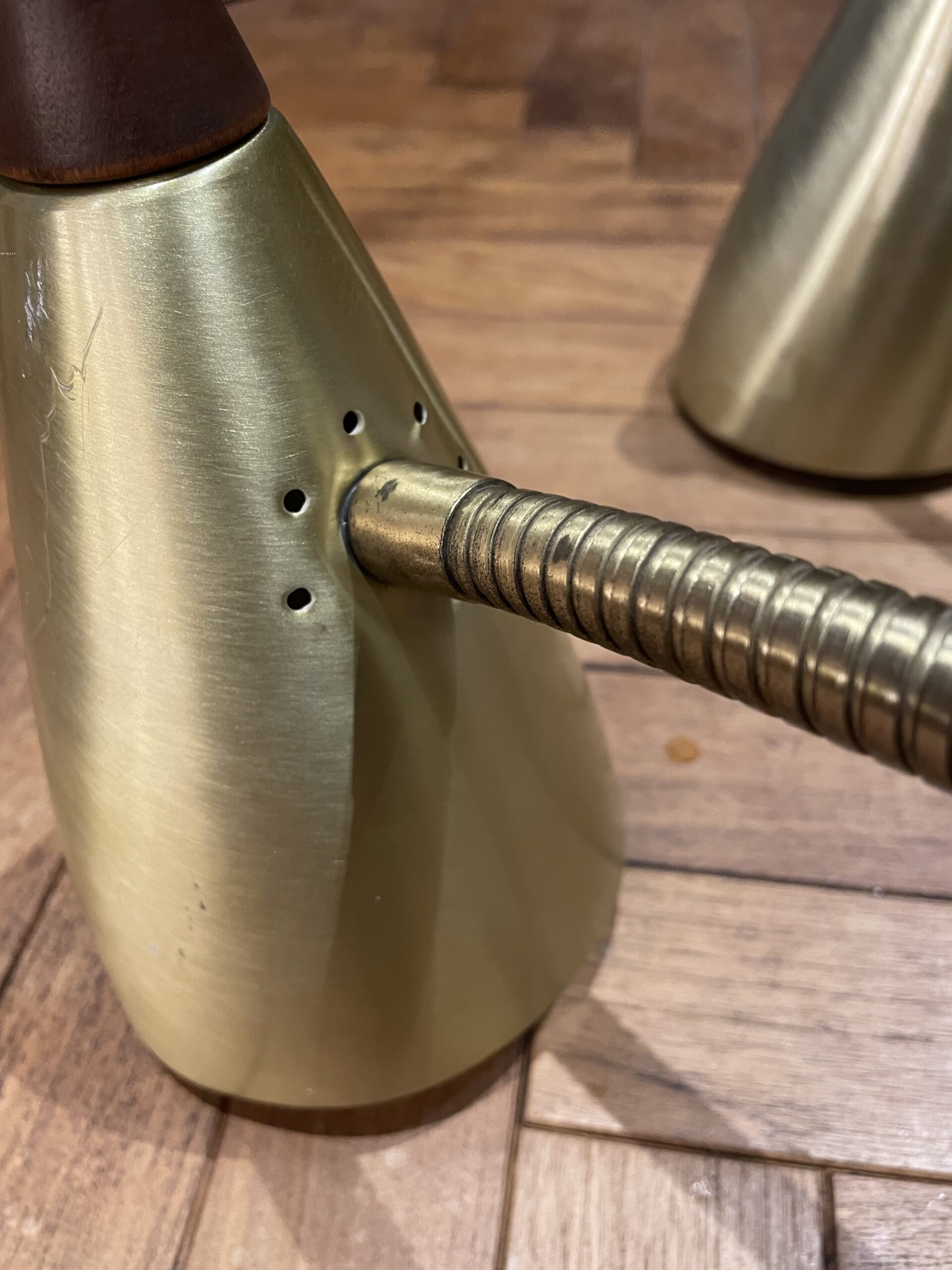 Aluminum gooseneck table lamp 2灯 / アルミ グースネック テーブルランプ 2灯 - 画像 (11)