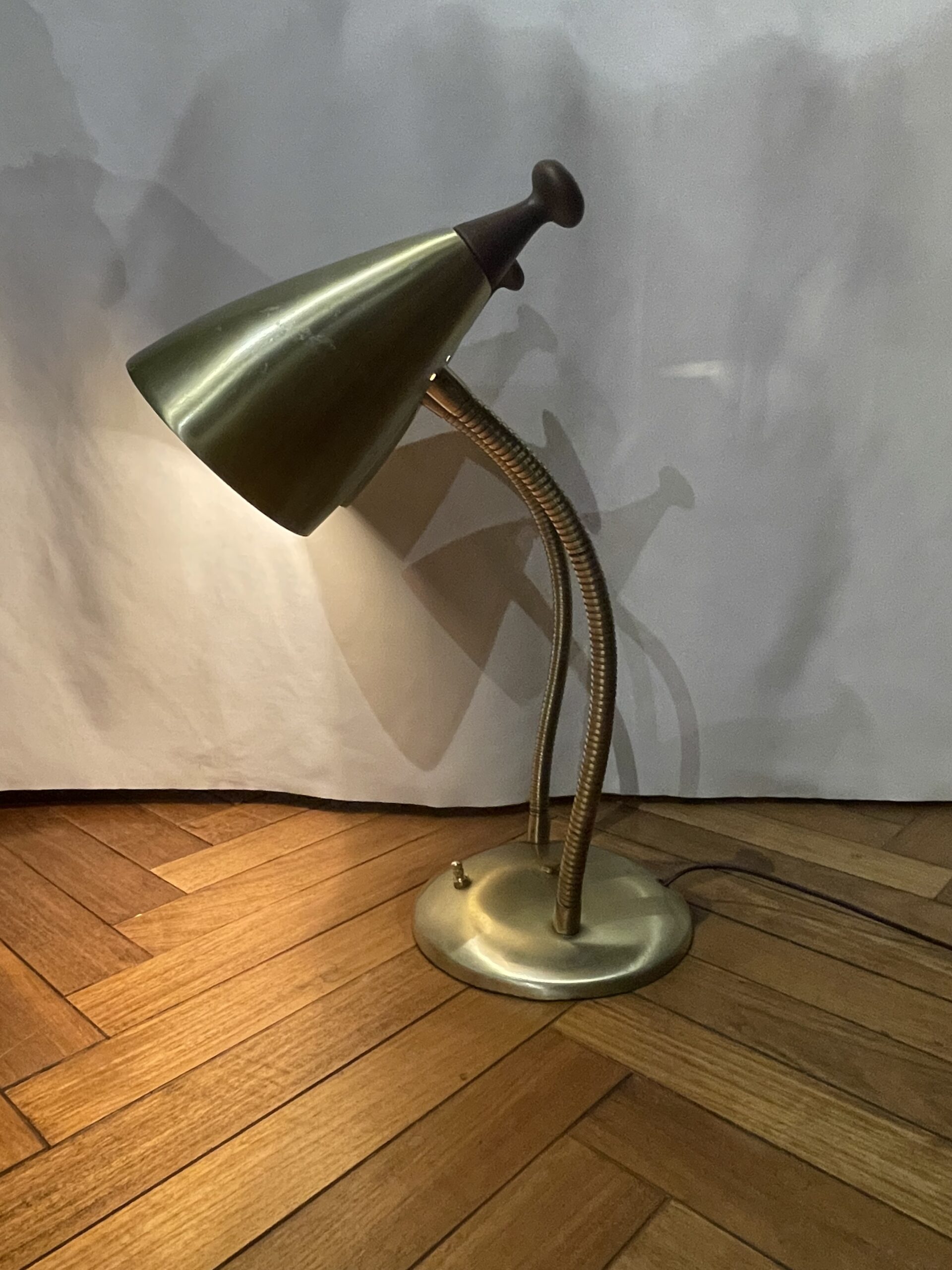 Aluminum gooseneck table lamp 2灯 / アルミ グースネック テーブルランプ 2灯 - 画像 (7)