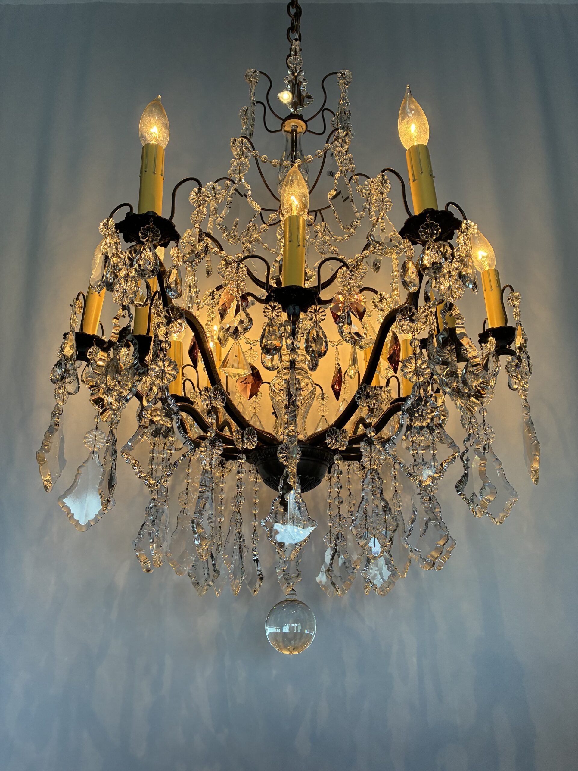 French chandelier 12灯 / フレンチ シャンデリア 12灯 - 画像 (3)